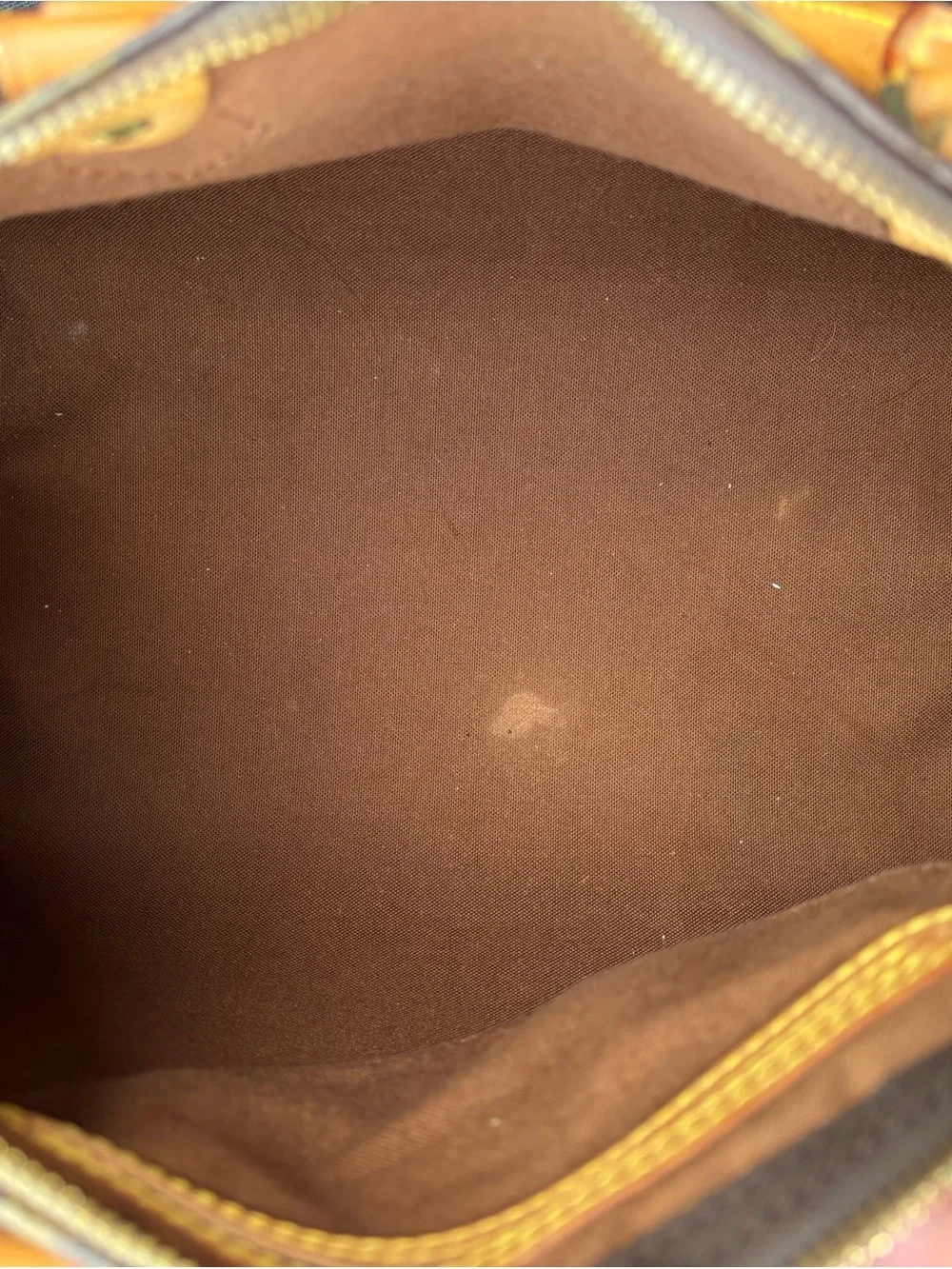 Louis Vuitton Monogram Speedy Satchel in Brown